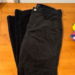 J. Crew Black Corduroy Women’s Trousers Size 27
